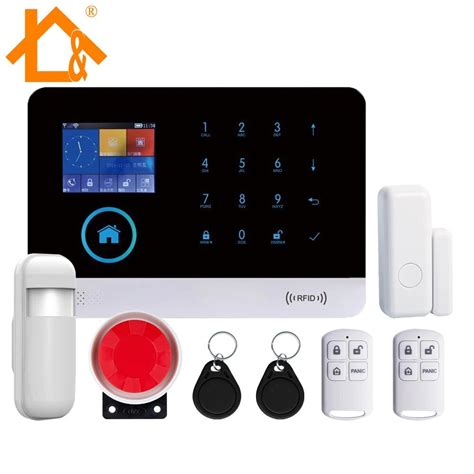 security alarm system wireless kits app control rfid card|G12 Security Alarm System Tuya Wifi Wireless Touch Keypad .